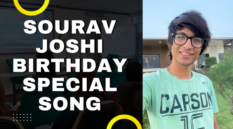 Sourav Joshi Birthday Special